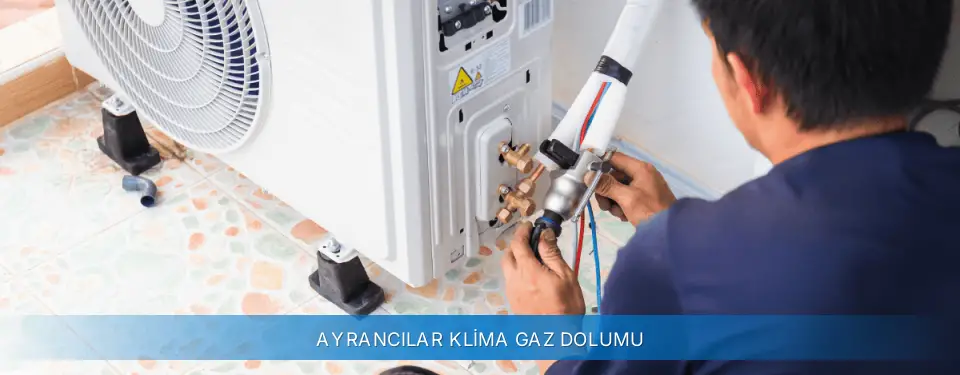 Ayrancılar İlçemi Carrier Klima Gaz Dolumu